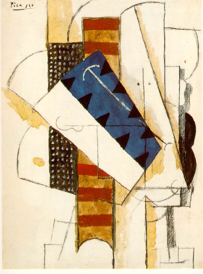 Picasso Head of a man 1913